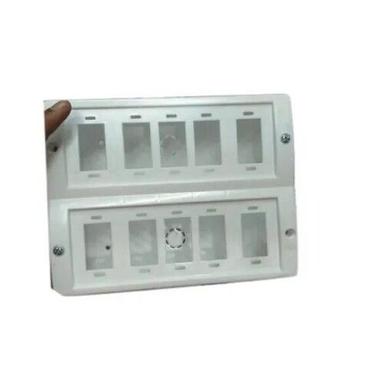 White Color Plastic Electrical Switch Mounting Box