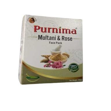 100% Natural Multani and Rose Face Pack