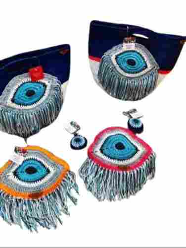 Cotton Hand Evil Eye Bags