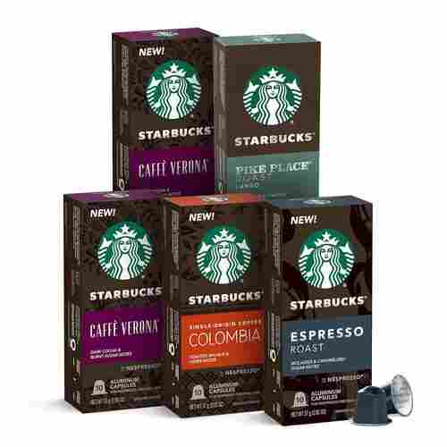 Nespresso Starbucks Coffee Capsules