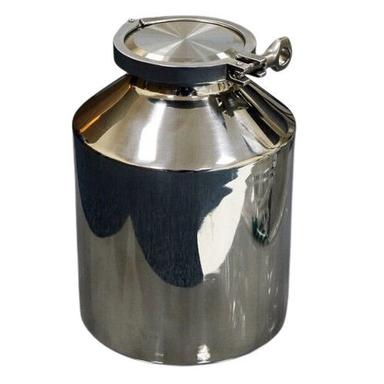 Stainless Steel Pharma Container with Tri Clamp Lid