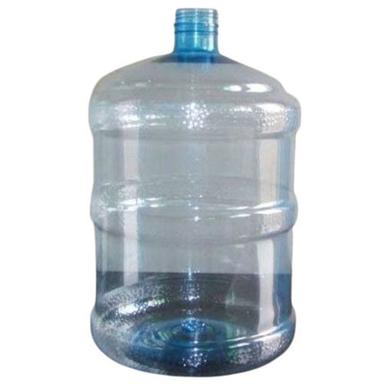 20 Liter Storage Capacity Light Weighted Leak Resistant Transparent Plastic Mineral Water Jar