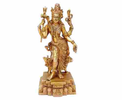 Brass Parvati Statue