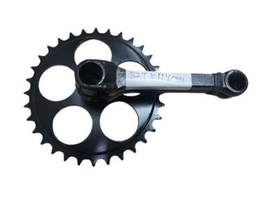 Polished Finish Corrosion Resistant Cast Iron Round Crank Gear for Bicycle