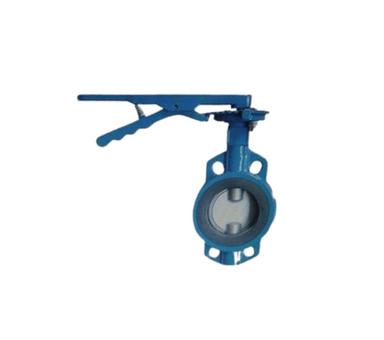 Polished Finish Corrosion Resistant Cast Iron 2 Way Pneumatic Butterfly Valves