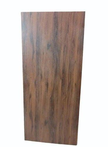 Brown Color Exterior Polished Plywood Door For Home