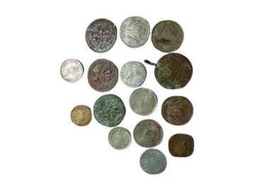 Rust Free Round Old Coins