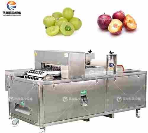 Automatic Fruit Pitting And Splitting Machine