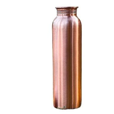 Round Shape Polished Copper Bottle