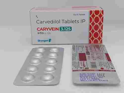 Carvedilol IP 3.125mg Tablets