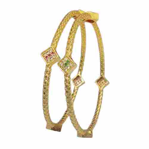 Artificial Gold-Plated Bangle Set