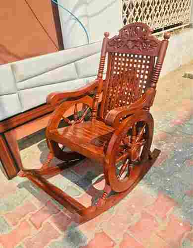 Wooden Carving Rocking Chair