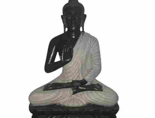 Handmade Black Marble Buddha Statue