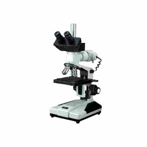 Trinocular Upright Metallurgical Microscope with Magnification of 40X TO 400X