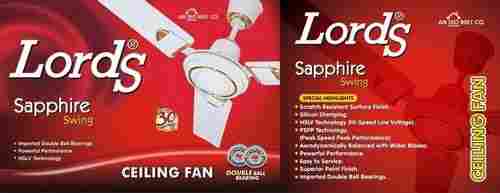 Ceiling Fan Lords Sapphire 48''