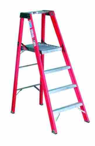 Portable And Lightweight Aluminum Feet Platform Ladder With Thick Rubber Tread