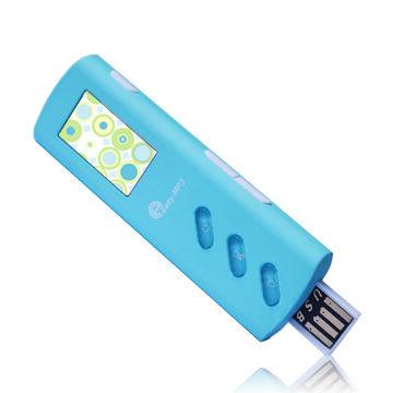Aqua Portable Flash Mp3 Player