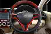 Wood Finish Steering Wheel