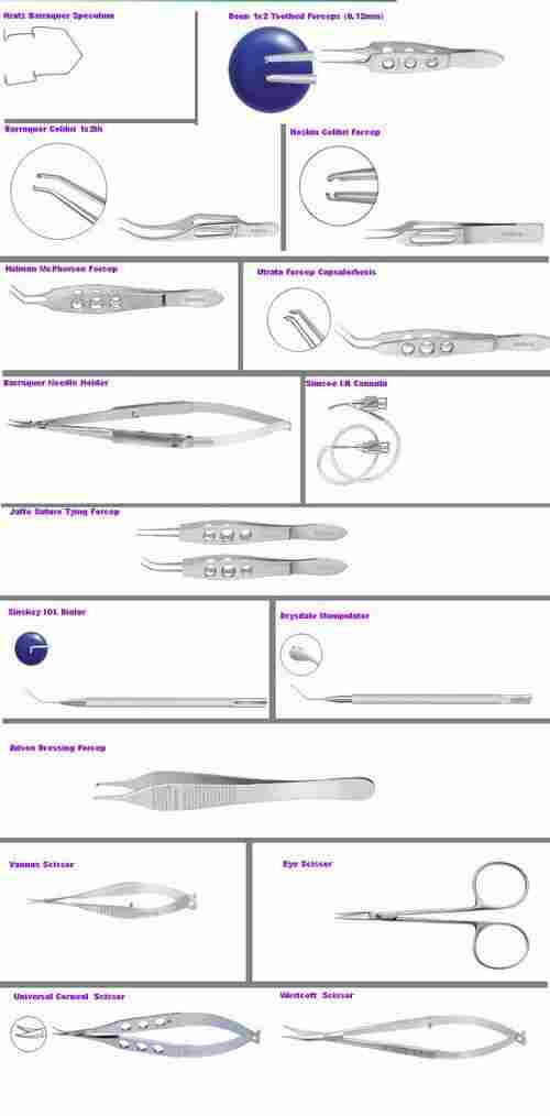 Eye Surgical Instruments