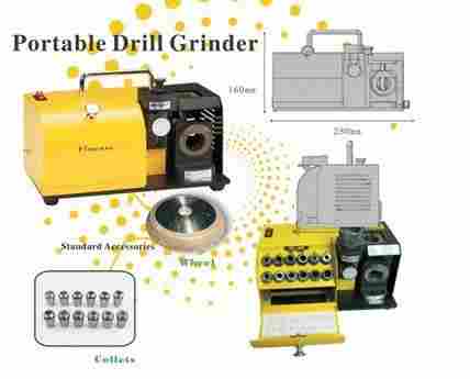 High Efficiency Portable Drill Grinder