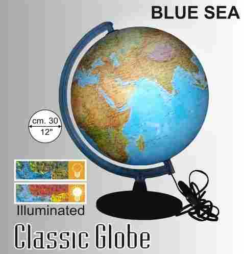 Illuminated Classic Earth Globe