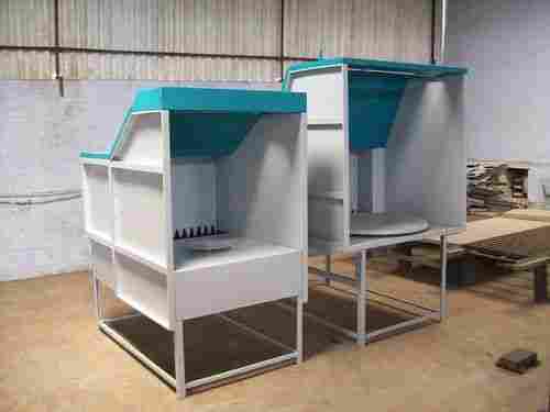 Bench Spray Paint Booth - Water Wash Type