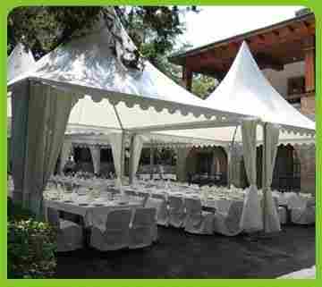 Double PVC Coated Polyester Canopy Tent