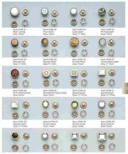 Designer Pearl Snap Buttons