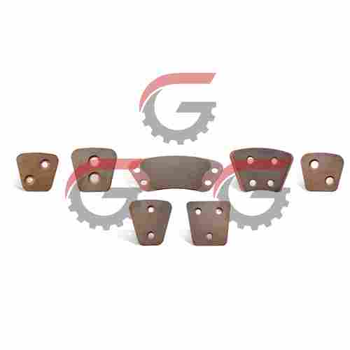 Friction Clutch Buttons with High Metallic Copper Top Layer