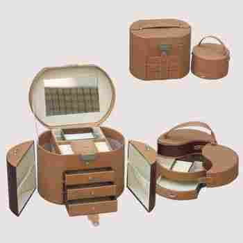 PU Leather Cosmetic Box