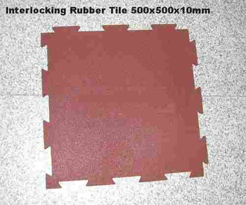 Rubber Interlocked Flooring