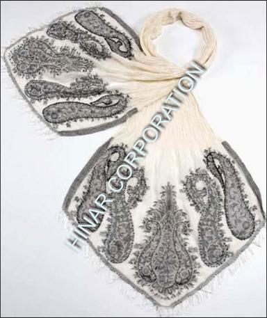 Silk Embroidered Scarves