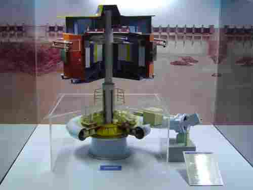 Hydro Power Station Turbine Model