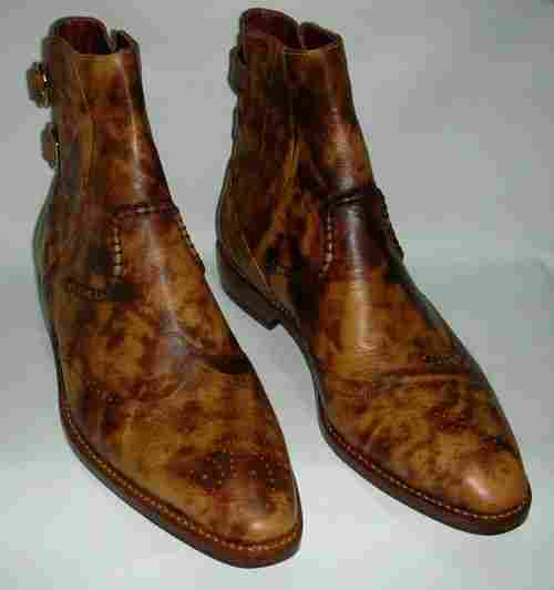 Handmade Goodyear Welted Dress Leather Boots