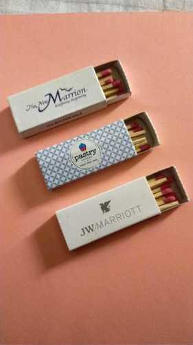 Matchbox Customised According To Clients Usage. Hotel Use Match Box 10 Sticks