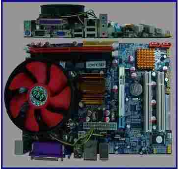G31/41/945 Compo Motherboard+3.6cpu+Fan
