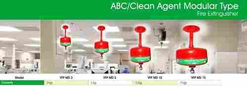 Abc / Clean Agent Modular Type Fire Extinguisher