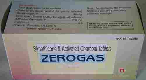 Simethicone & Activated Charcoal Tablets