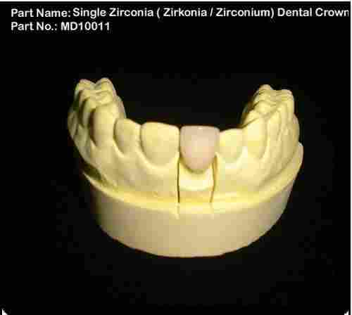 Single Zirconia Dental Crown