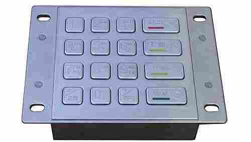 IP65 Vandal Proof Metal ATM Pinpad