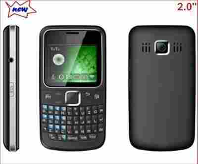 I56 2.0" Qwerty Keypad Black Dual Sim Cards Mobile Phones