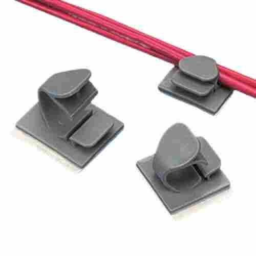 Adhesive Backed Latching Wire Clip