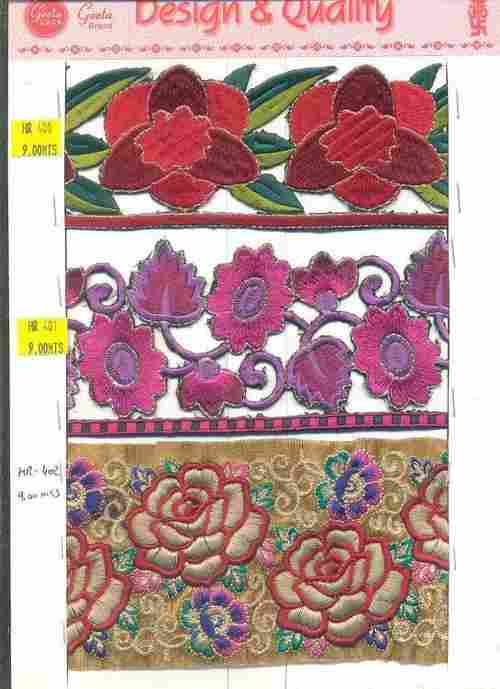 Garment Embroidery Lace