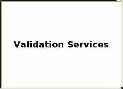 Validation Services