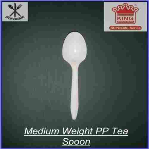 Medium Weight Pp Plastic Tea Spoon