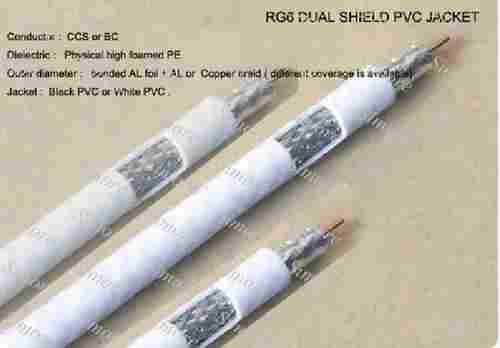 RG6 Coaxial Cable (Dual Shield)