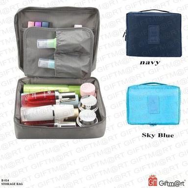Nylon Hanging Cosmetic And Grooming Travel Bag