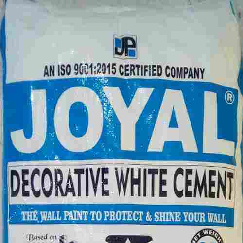 Joyal Decorative White Cement