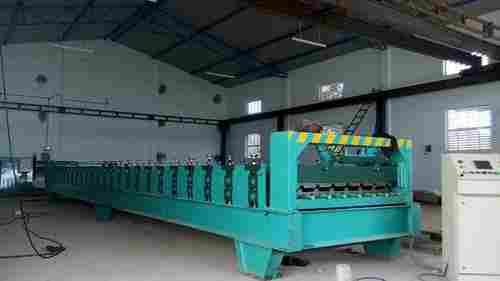 10HP Mild Steel Automatic Color Coated Roofing Sheet Roll Forming Machine