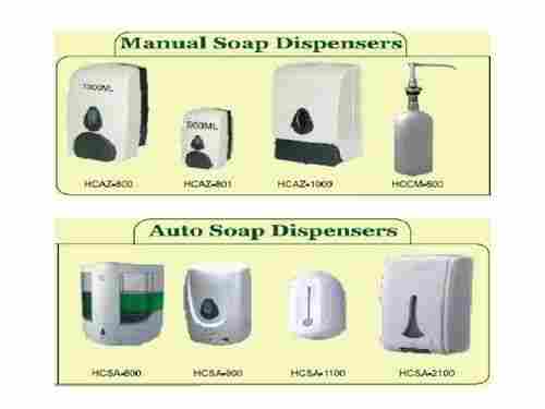 Manual And Automatic Soap Dispenser